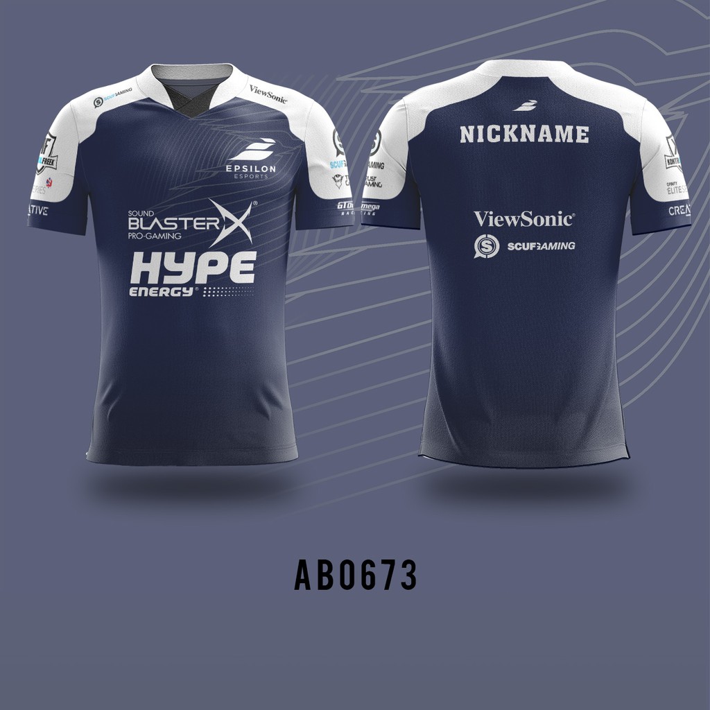 Kaos Jersey Game CSGO Esports EPSILON ESPORTS 2019