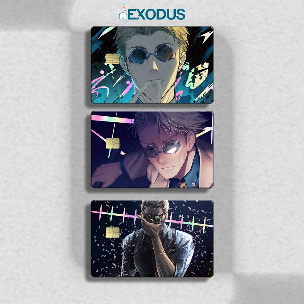 

Jujutsu Kaisen - NANAMI Hologram Skin / Sticker kartu ATM v.3