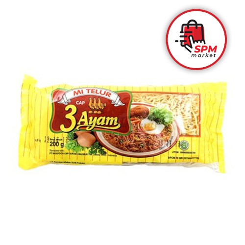 

Mie Telur 3 Ayam Dus isi 20 pcs
