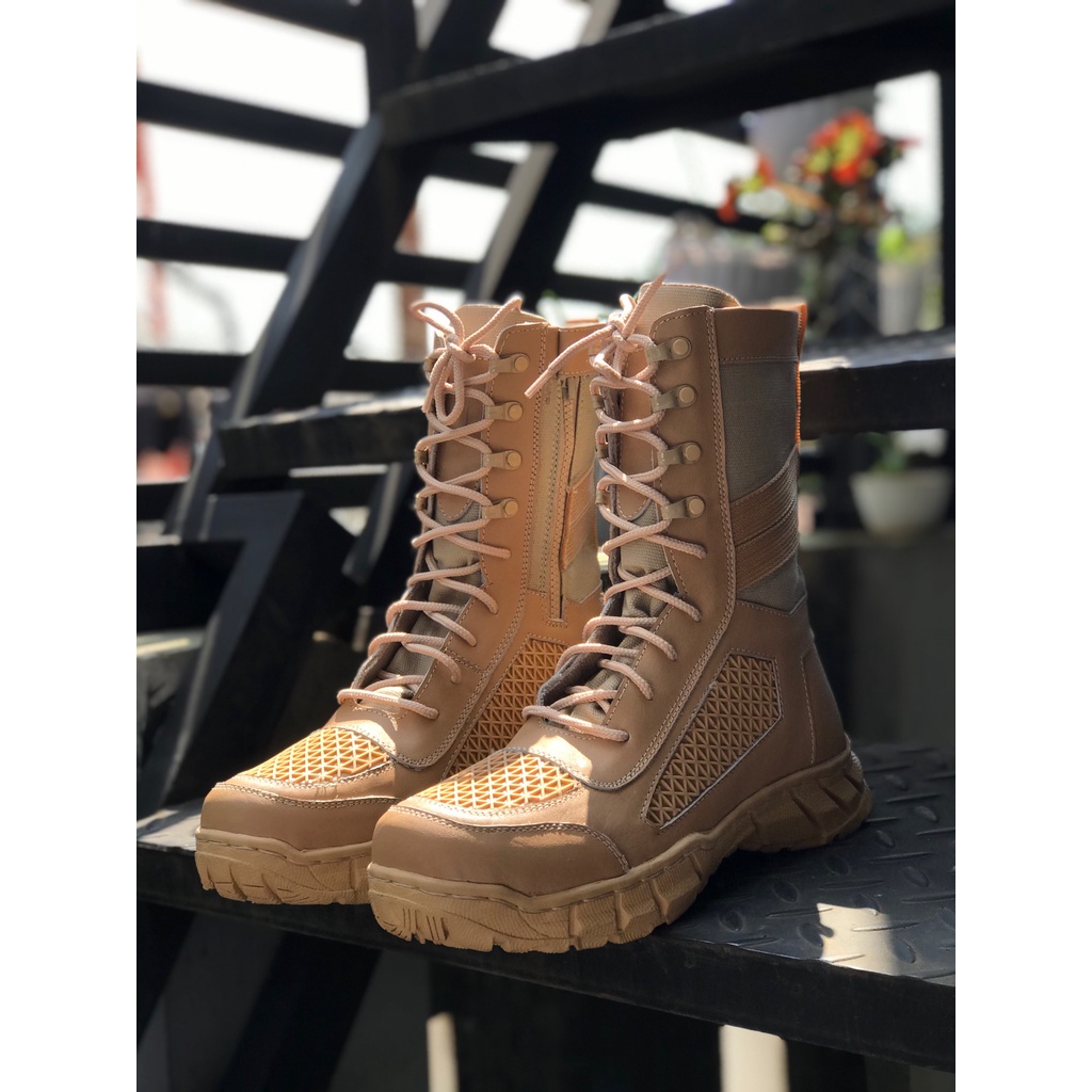 PDL SAFETY SEPATU REF BOA GURUN KULIT SAPI ASLI BERESLETING KUAT DAN RINGAN NYAMAN DIPAKAI