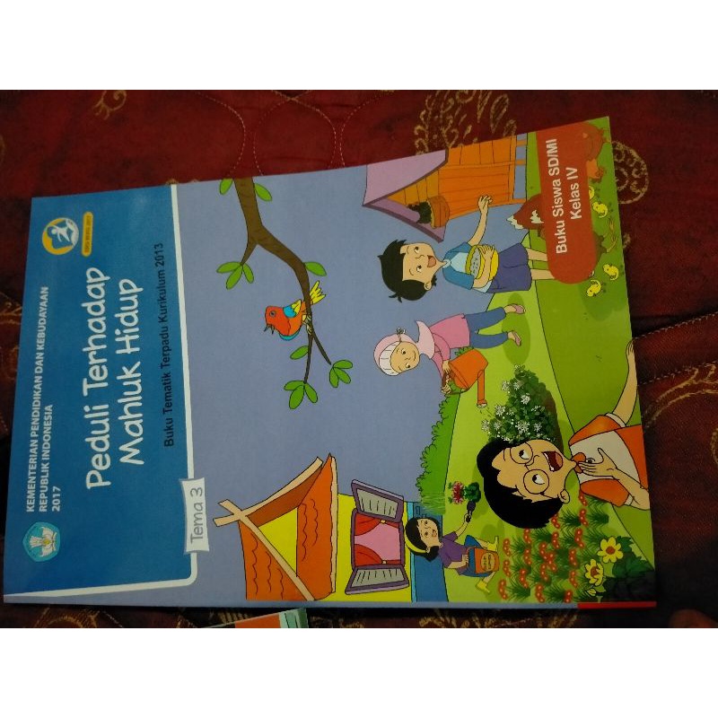 buku tema 3 kelas 4 berbagi pekerjaan penerbit diknas