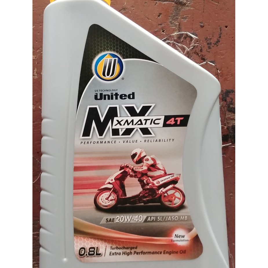 Oli United MX MATIC 0.8 liter