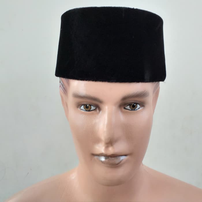 Peci Kopiah Songkok Hitam Hm. Iming / Peci Songkok MANTAP***