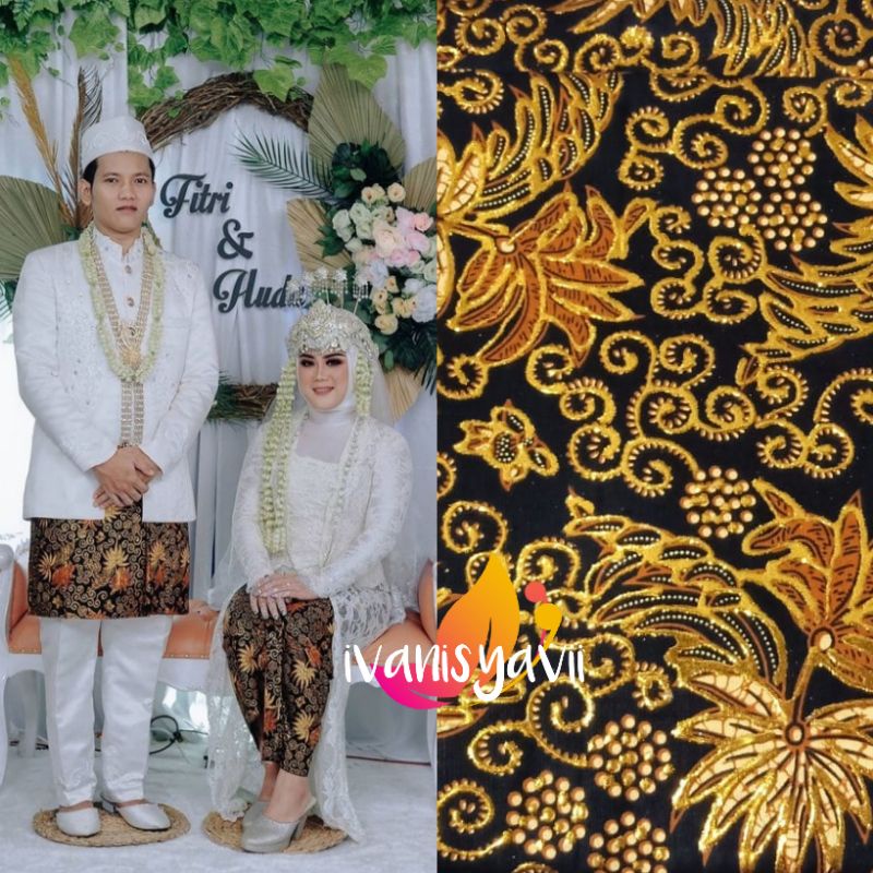 Jarik Pengantin INSTAN, Motif UkeL Daun