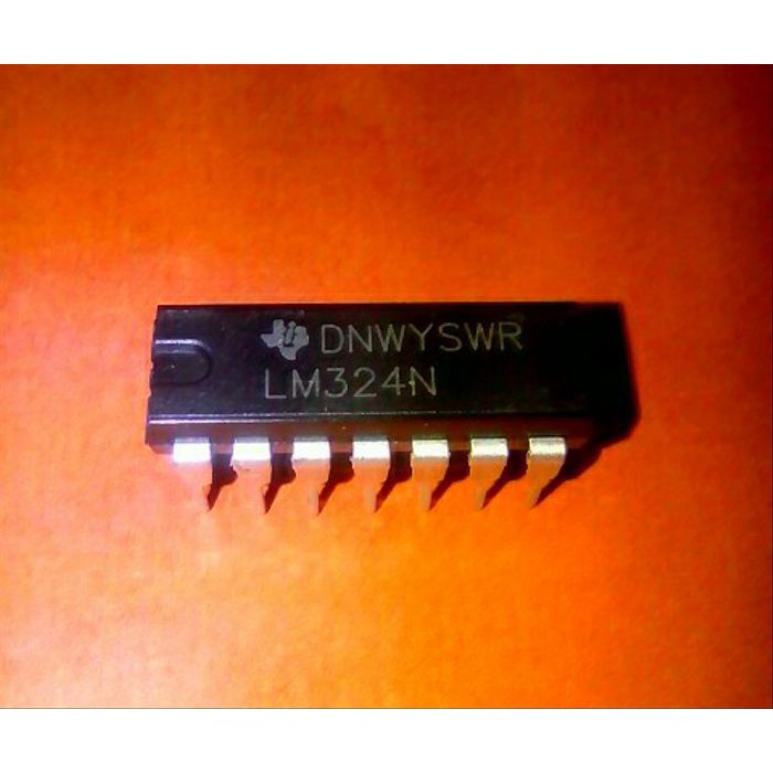 LM324 LM324N Low power quad op amp