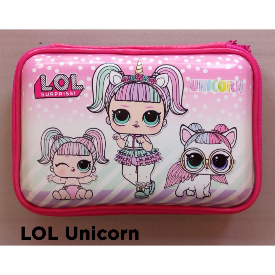 

HPO LOL Unicorn - Tempat Pensil model Smiggle