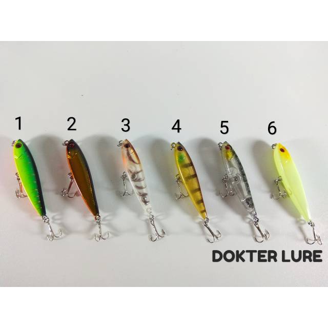 LURE LF PENCIL 3.5gr 5.5cm WTD Floating Umpan Ultralight UL Casting