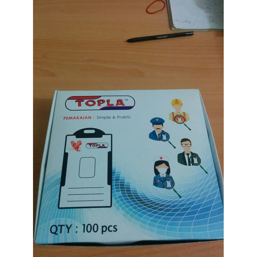 

HOT SALE Topla Casing Tempat ID Card Transparan - Bening Terjamin