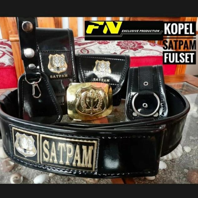 Kopel Satpam Lengkap | Kopel Satpam Kulit Mengkilap Jumbo DISKON