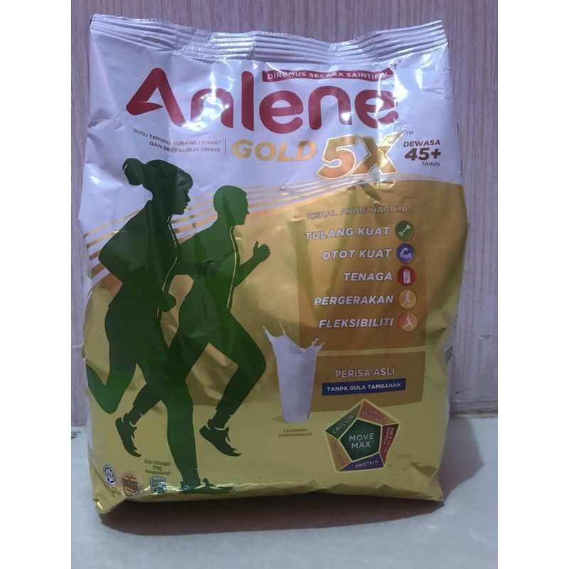 

Anlene Malaysia Gold 5x Move Max Dewasa 45+ Tahun 1kg