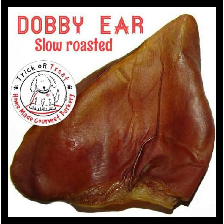 

Dehydrated Dobby Ear (Kuping Babi) - Trick Or Treat Barkery Terbaik