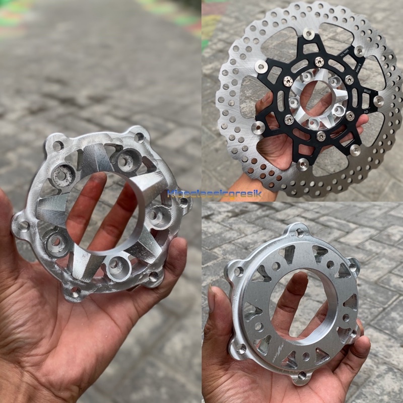 spacer adaptor tromol gl mp tilam supra pnp disc klx dtracker by m1speed almini cnc Motor Sepeda