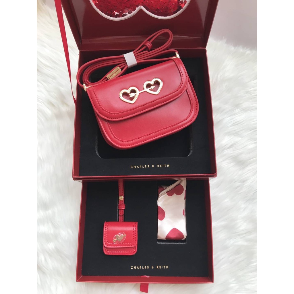 Tas wanita | Tas ck love box original import terbaru Cnk 1113 | ck gift box