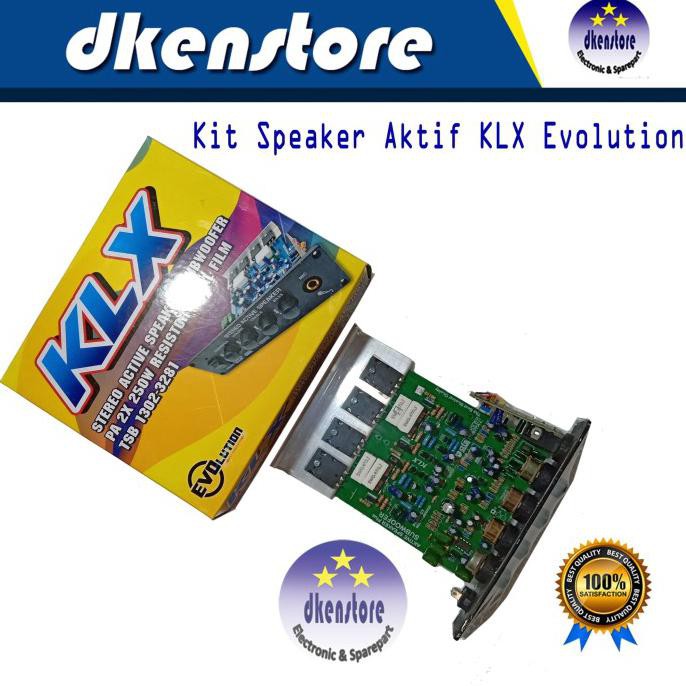 Jual Kit Speaker Aktif Klx Plus Subwoofer Dan Mic Evolution Dkenst882