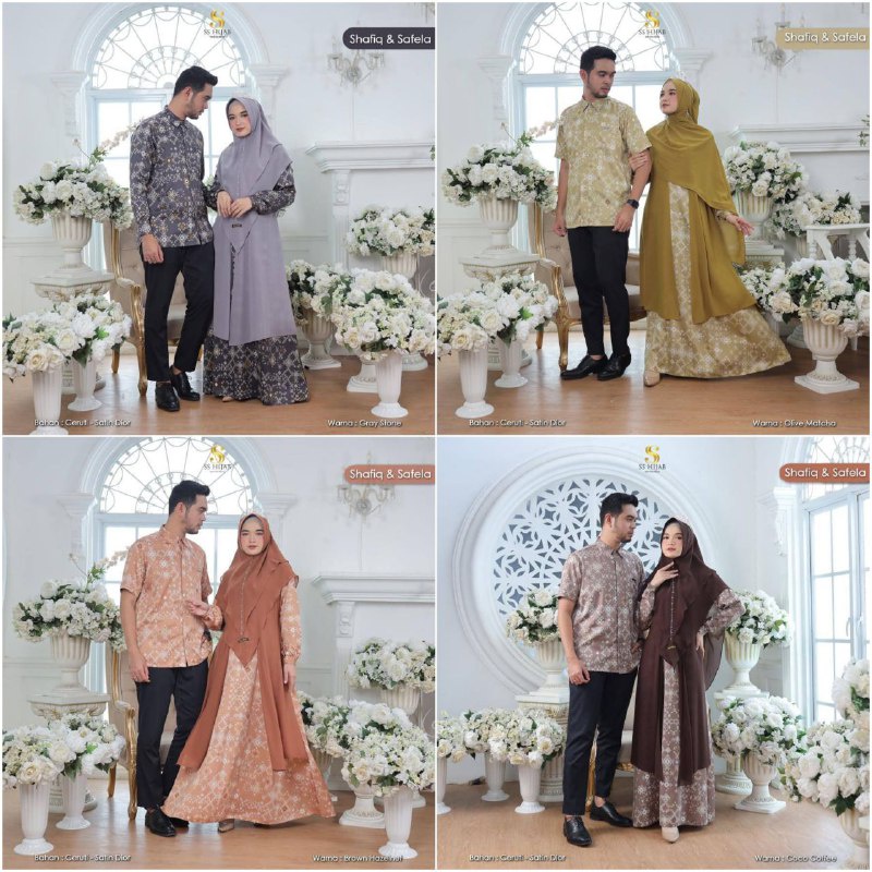 Couple Safela & Shafiq By SS Hijab