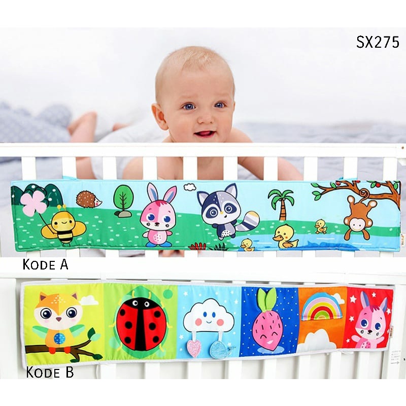 Sx275 Buku / Soft Book / Busy Book / Cloth Book Baby Bumbper Baby Box
