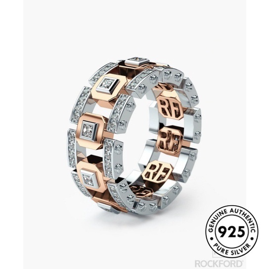 Cincin Kepribadian Kreatif Bahan S925 Sterling Silver