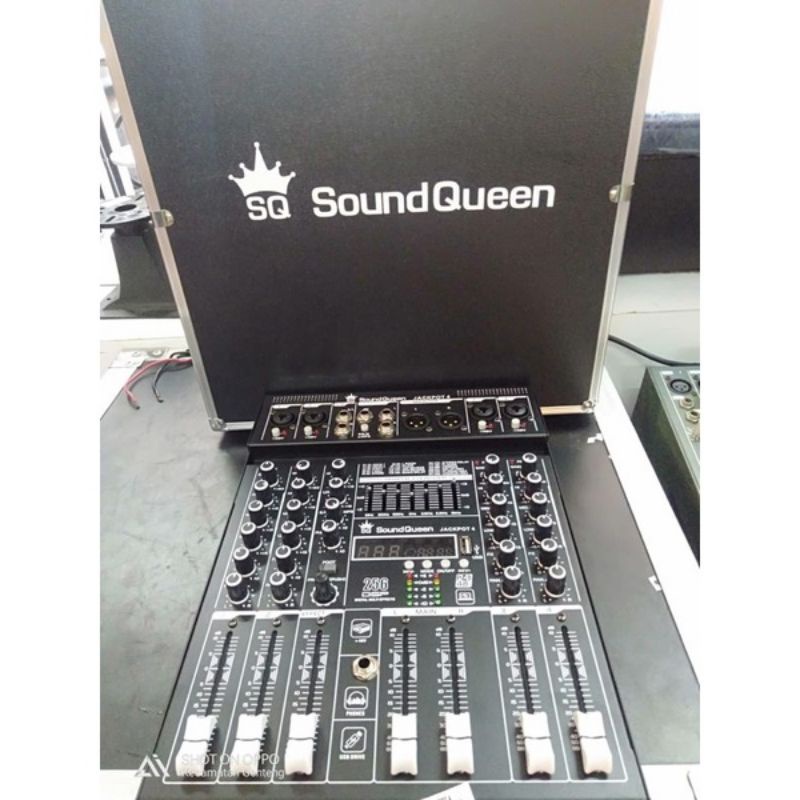 MIXER SOUNDQUEEN JACKPOT 4 BARU ORIGINAL 4 CHANEL FREE KOPER