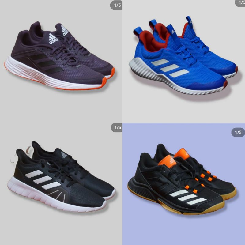 BIG SALE SEPATU SPORT ADIDAS ESSENCE BLUE ORIGINAL RESMI SPORT STATION