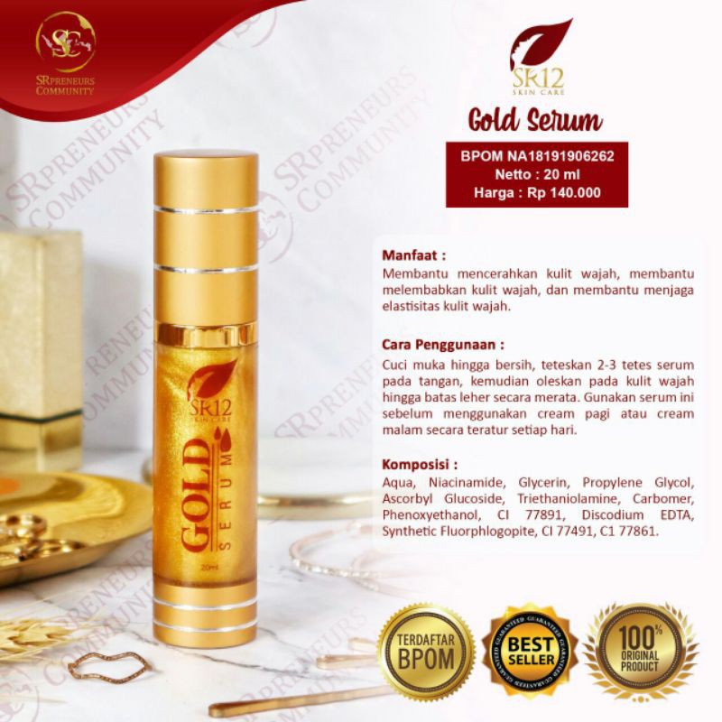 GOLD SERUM/SERUM EMAS SR12 LD FORCE