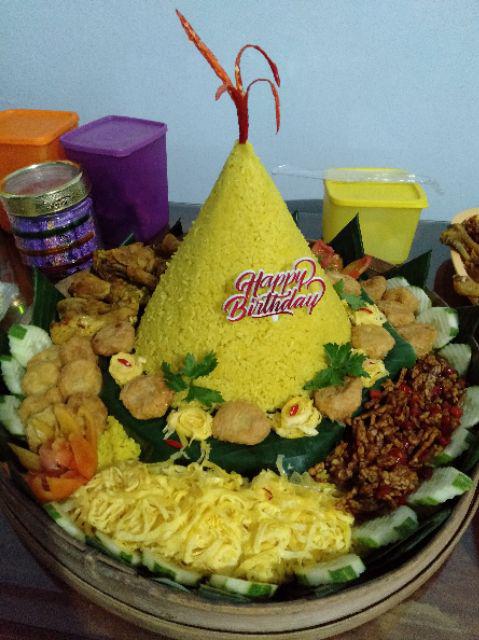 Cake Topper / Hiasan Kue Ultah Happy Birthday Curly