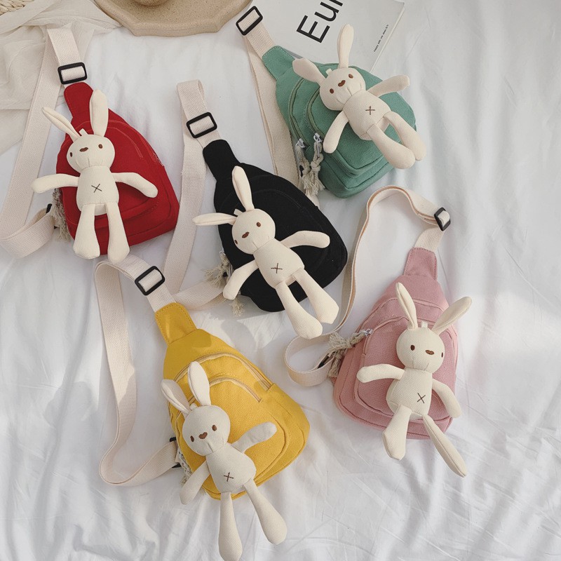 HappyOliver TAS BUNNY TIMBUL tas import anak resleting tas slempang anak laki PART 2