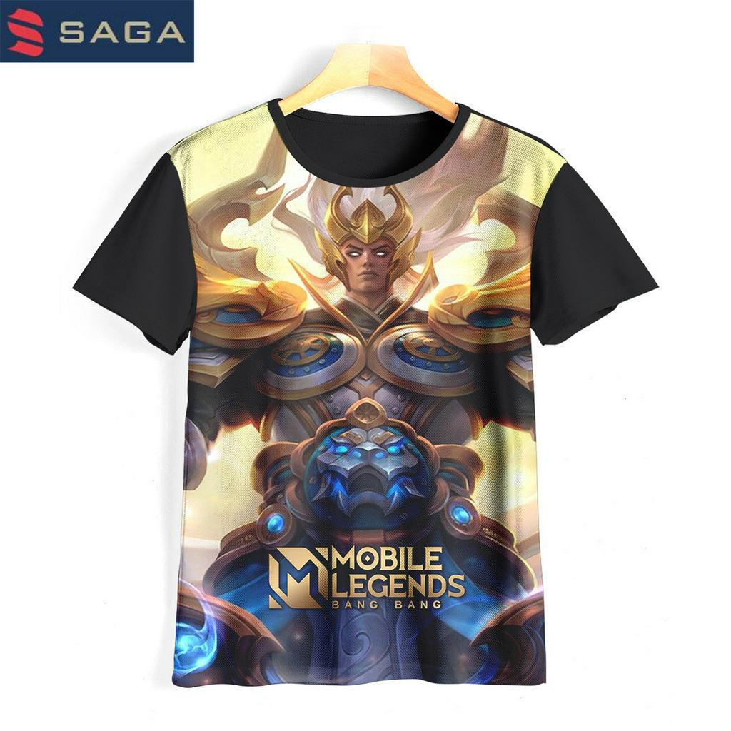 Kaos Anak Mobile Legend Martis Baju Kartun Tv Animasi Baju 3D Permainan Mobile Legends Martis 06Ml00