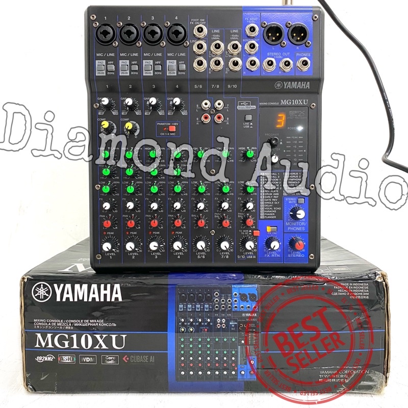 Mixer Audio Yamaha Mg 10 Xu Usb Mixing 10 Channel Yamaha Mg10 Xu Mg10xu ( BISA COD )
