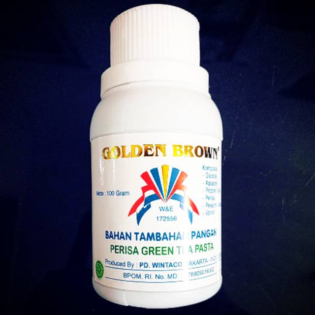 

Perisa Golden Brown Green Tea Pasta 100gr