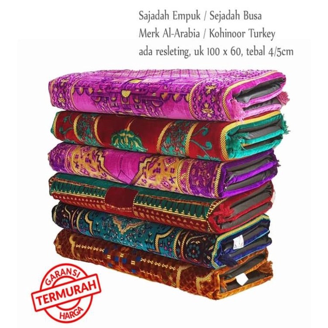 Sajadah busa empuk dan tebal