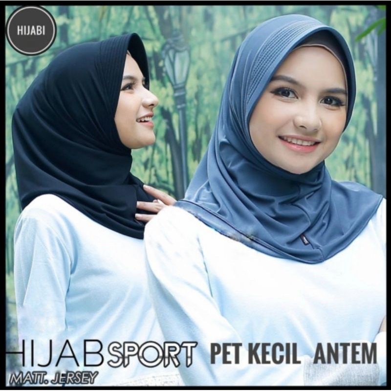 40+ Warna Jilbab Sport Murah /Jilbab Lycra Instan Jokowi / Bergo Sport-2
