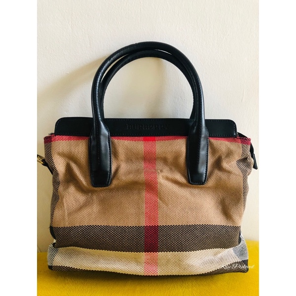 ALA BURBERRY PRELOVED BAG TAS SECOND BRANDED