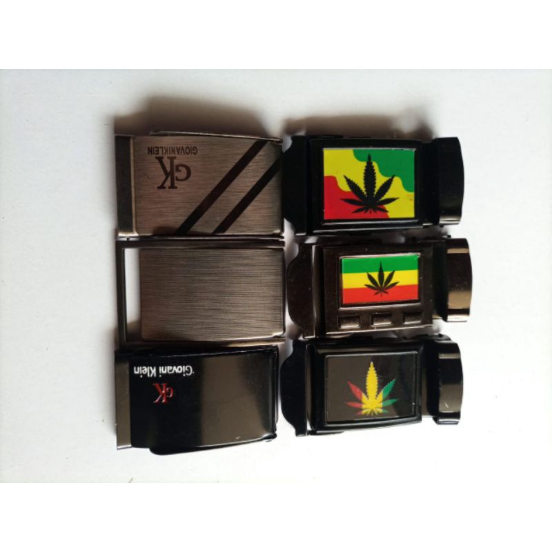 gesper / kepala ikat pinggang katun / kanvas kepala ikat pinggang lebar 4 cm gesper