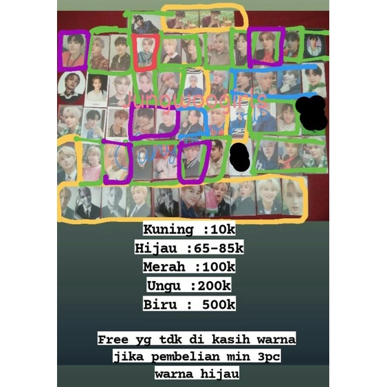 JUNGWOO HEHET aab jungwoo nct photocard