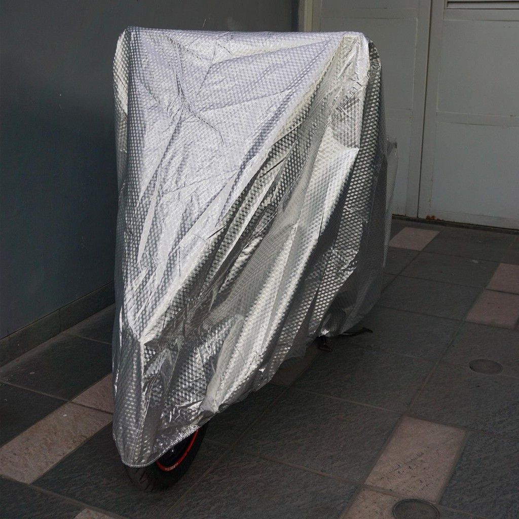 Cover Sarung Tutup 3 Layer Lapis Motor Besar (L) Waterproof NMAX ADV 150 R15 Shogun Lexi GSX150 Keiko Deluxe