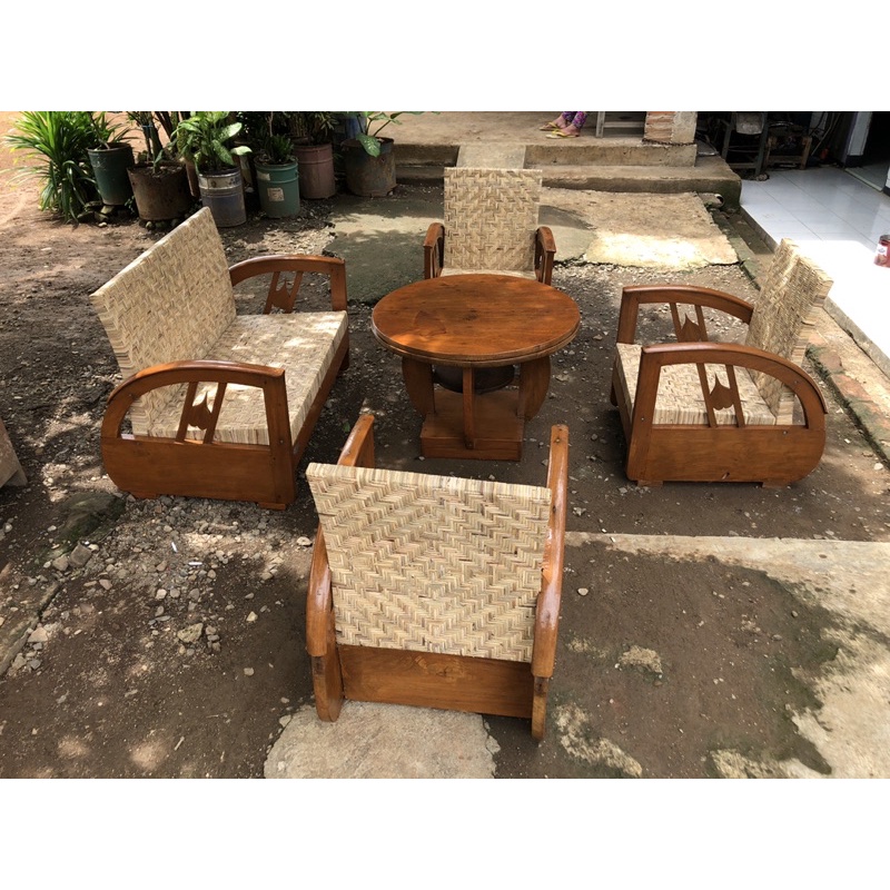 kursi sedan asli jati lawas