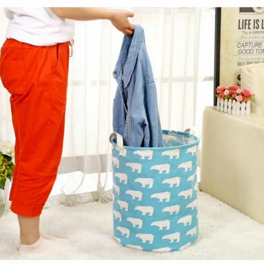 Laundry Basket - Keranjang Baju Kotor Serbaguna - Keranjang Mainan