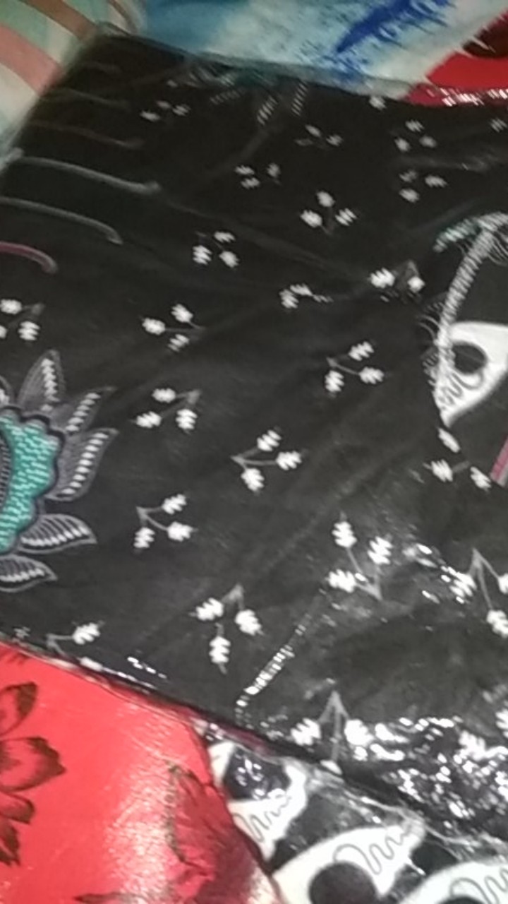 Batik Couple Gamis Batik Maura Sania Ruffle Ori Ndoro Jowi Dnt Size M L Xl All Size