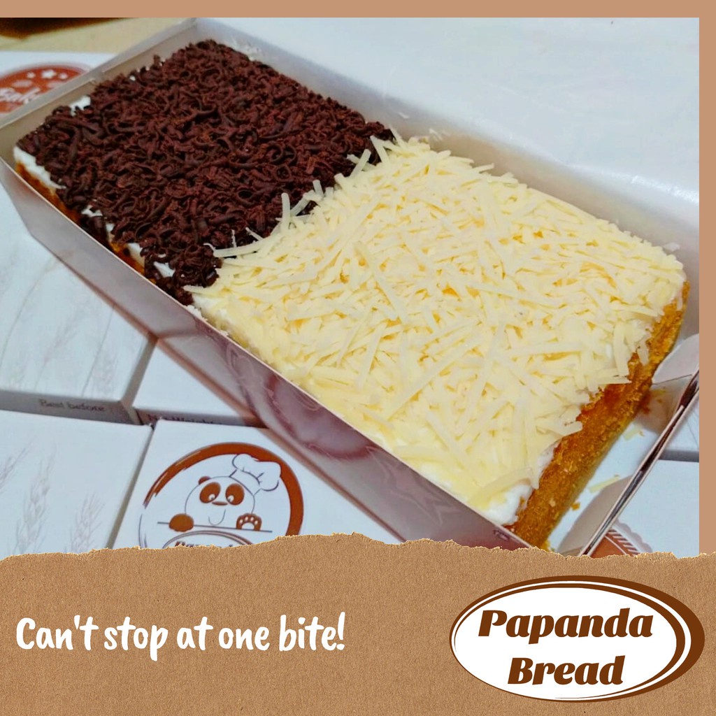 

Bolu Jadul MIX 2 TOPPING / Sponge Cake Vanilla - Papanda Bread (Small/ Medium)