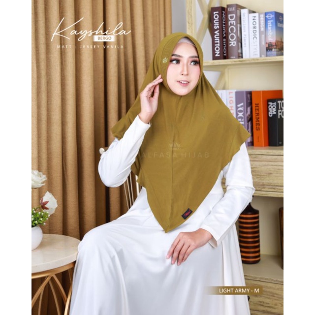 BERGO KAYSHILA diskon up 20% ORIGINAL ALFASA HIJAB