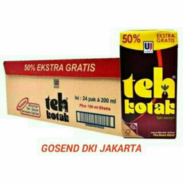 

Ultra teh kotak 200ml x 24pcs