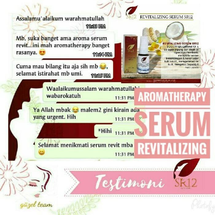 

Sr12 Revitalizing Serum - Perawatan Kulit Wajah Cerah Segar Kencang Promo
