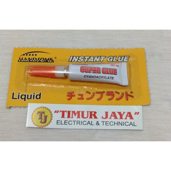 

Promo Lem Besi / Super Glue Lem Korea Handsome Per Satuan Murah