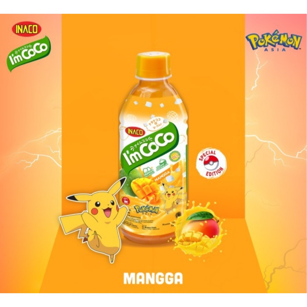 INACO I'm Coco Special Edition Pokemon All Varian 350ML