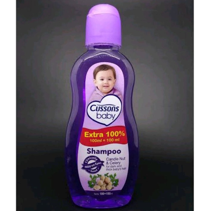 CUSSONS SHAMPOO BABY 100+100 ML CANDLE NUT &amp; CELERY SHAMPO