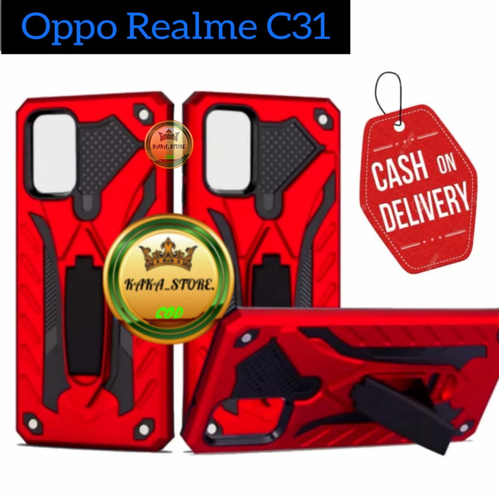 CASING REALME C31 Casing/Hardcase Phantom Robot Kick Standing