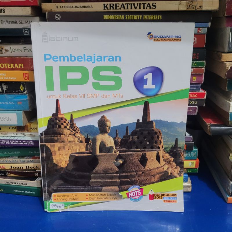 BUKU BEKAS PLATINUM - IPS KELAS 1 SMP K13 REVISI