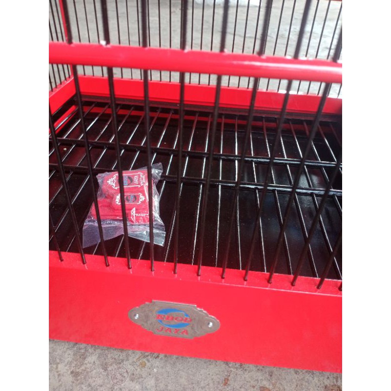 SANGKAR EBOD KOTAK MERAH NO.2 UK 37X42
