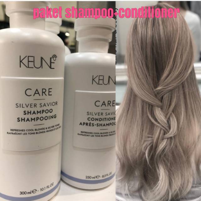 Paket Keune silver savior shampoo + 