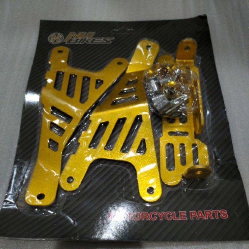 Breket Kedudukan Plat Nomor Cnc  Fastbikes Universal Nmax,Nmax New 2020,Aerox,Lexi